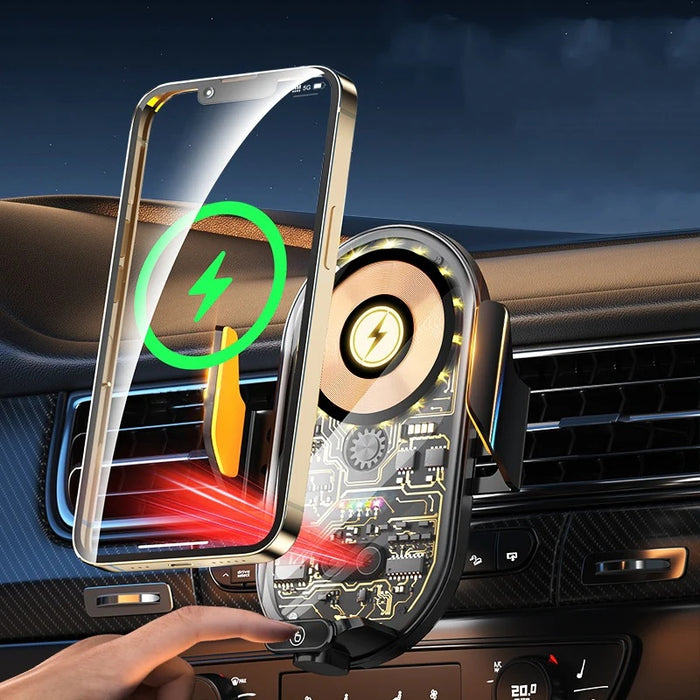 Wireless Charging Car Phone Holder