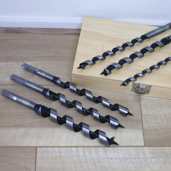 Auger Drill Bit Set - 6 Piece Set