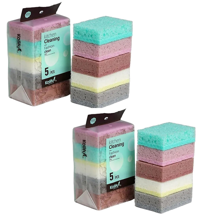 Kitchen Dish Sponges Brush -10 Pack