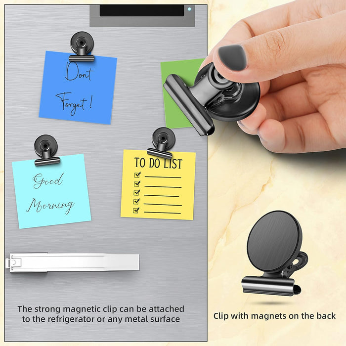 Fridge Magnets Magnetic Clips - 12 Pack