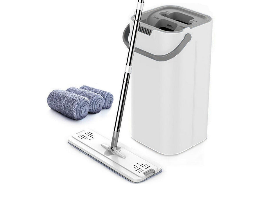 Flat Mop with Bucket System