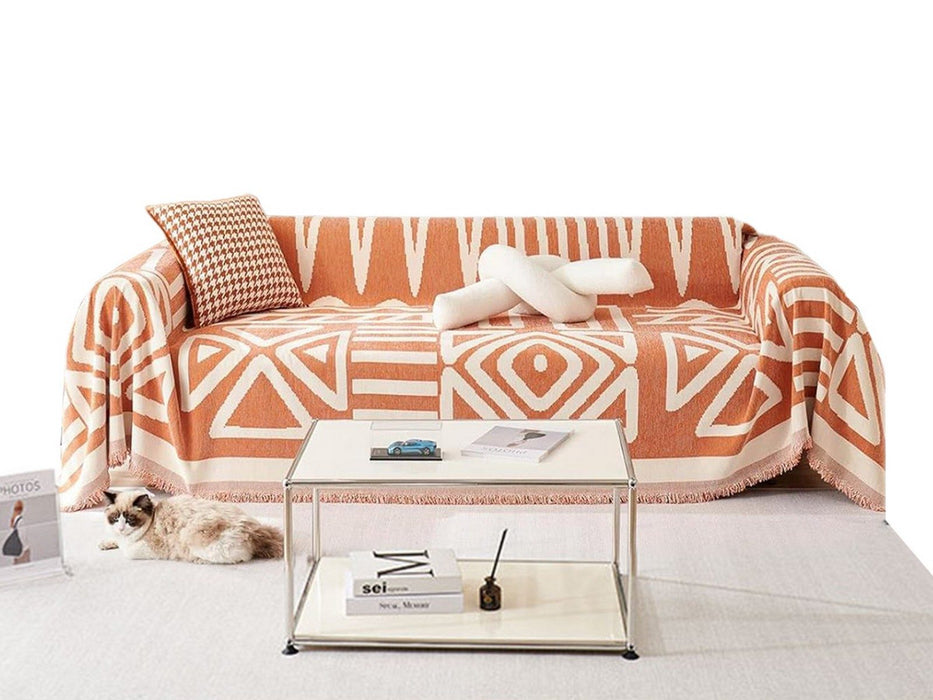 Boho Sofa Throw Blanket