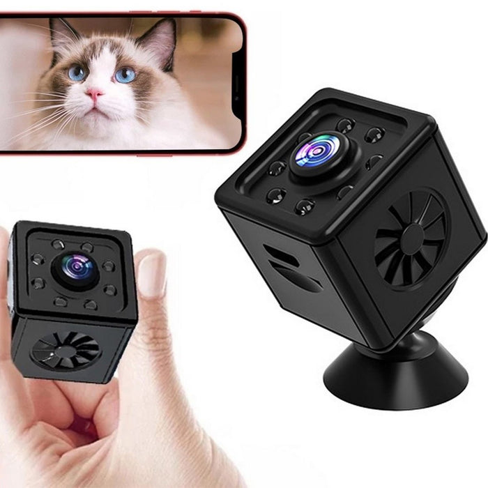 Mini Home Security Camera with Night Vision Motion Detection