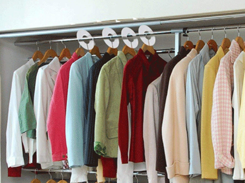 Round Clothing Rack Size Dividers