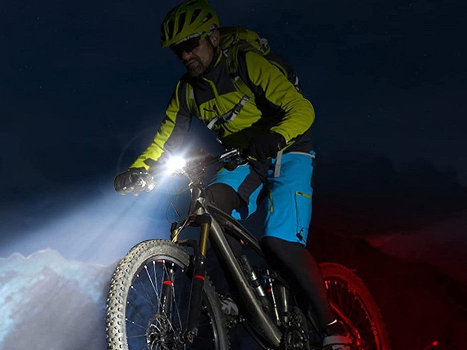 Rechargeable Bicycle Front and Taillight Bike Lights