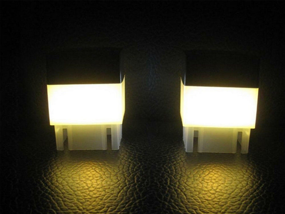 Solar-Powered LED Fence Post Cap Lights