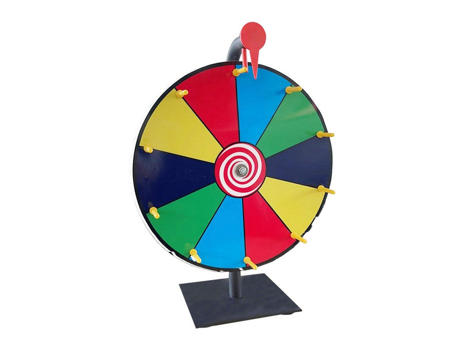 30CM Spinning Prize Wheel Roulette with Stand — Off The Back