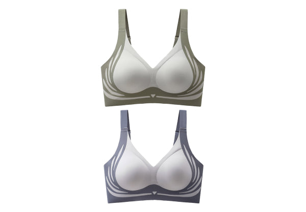 Wireless Anti-Sagging Push-Up Bra