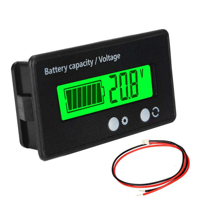 Battery Status LCD Voltmeter