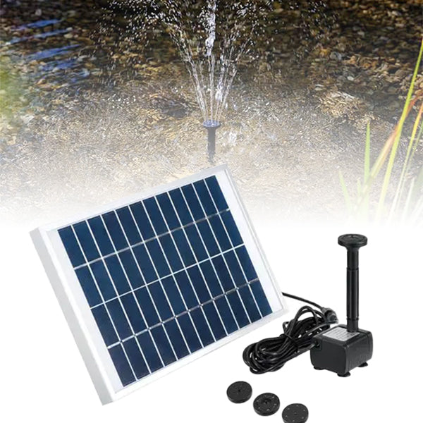 5W Solar Fountain Pump Kit