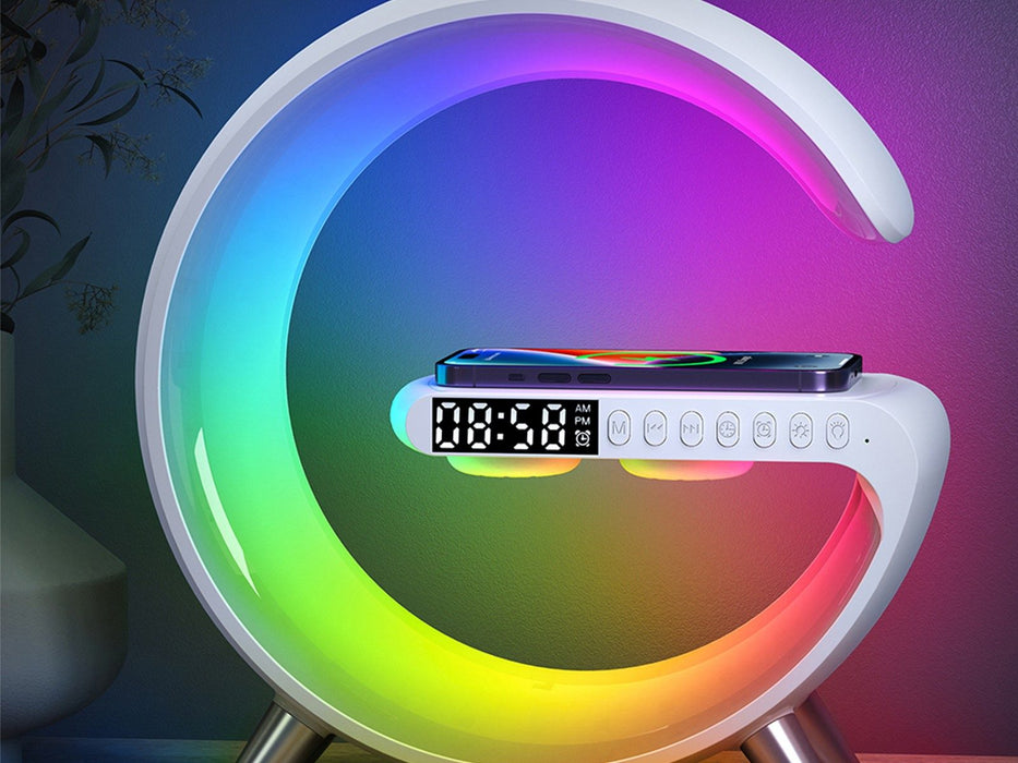 G-Shaped Night Lamp and Alarm Clock