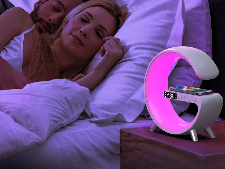 G-Shaped Night Lamp and Alarm Clock