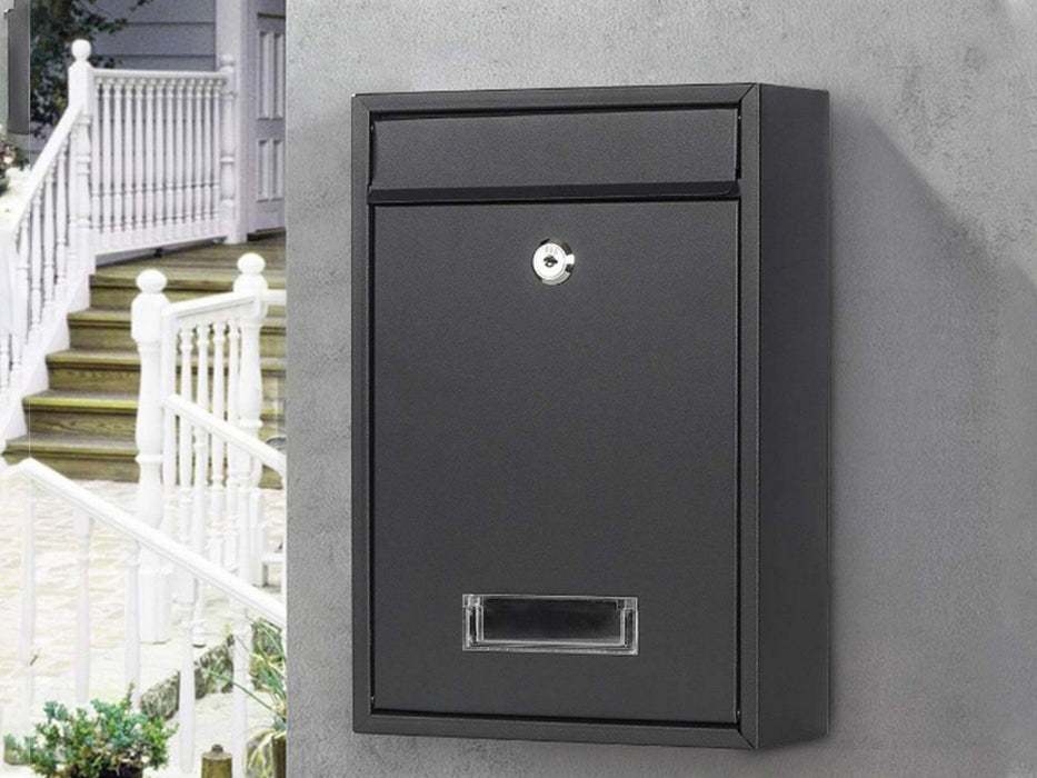 Wall Mounted Steel Mailbox Lockable