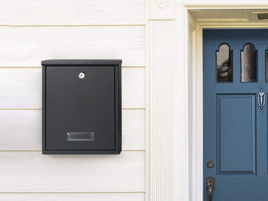 Wall Mounted Steel Mailbox Lockable