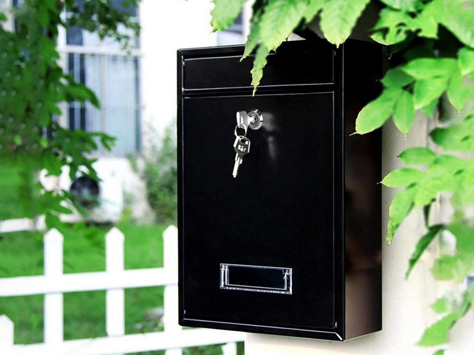 Wall Mounted Steel Mailbox Lockable