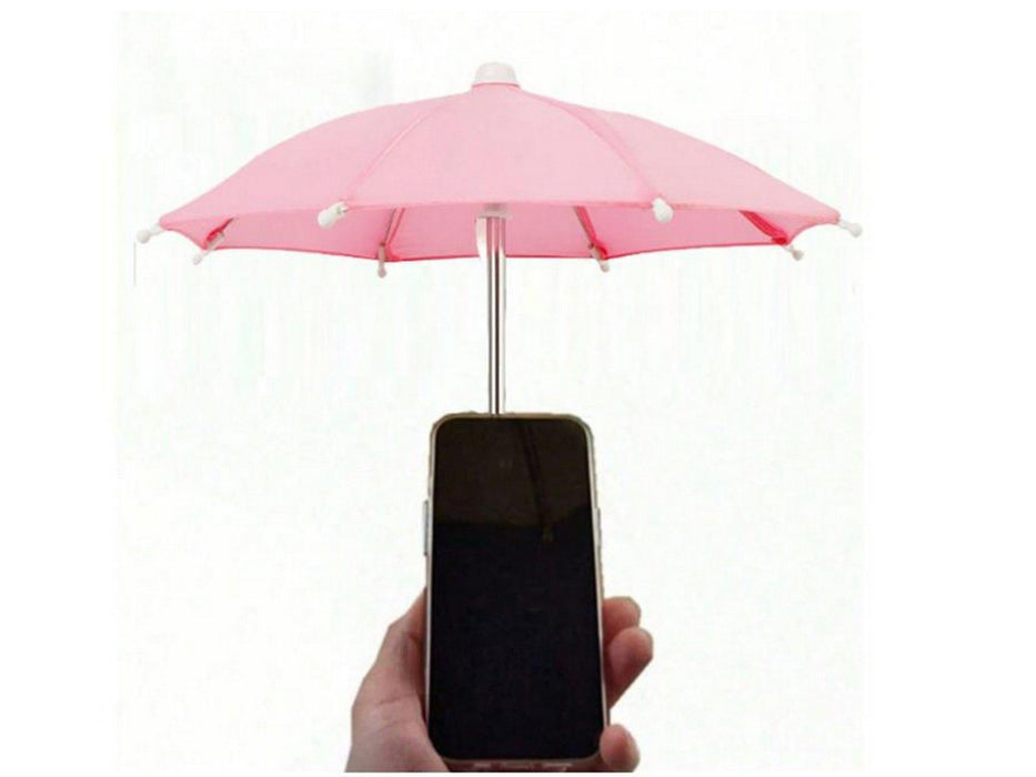 Phone Umbrella Stand with Adjustable Piggy Sun Shade