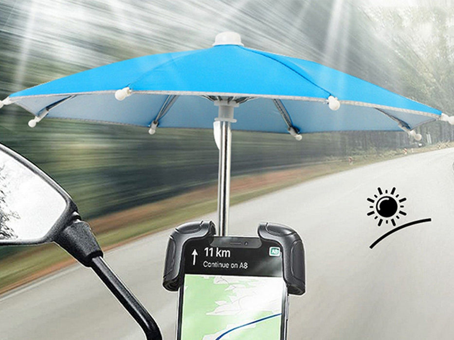 Phone Umbrella Stand with Adjustable Piggy Sun Shade