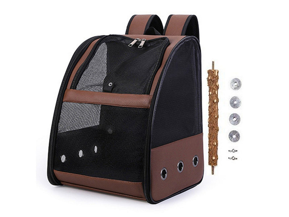 Bird Carrier Backpack Travel Cage