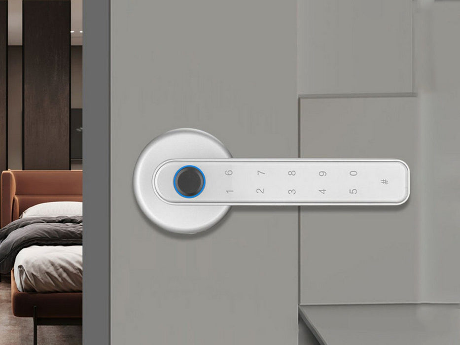 Smart Fingerprint Door Lock Handle