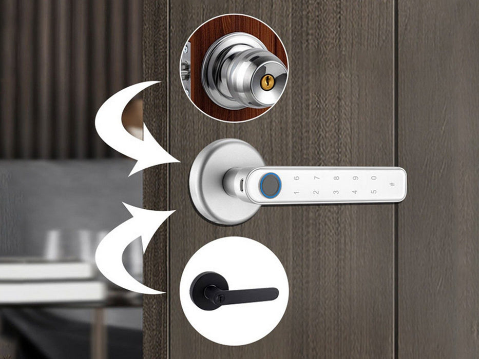 Smart Fingerprint Door Lock Handle