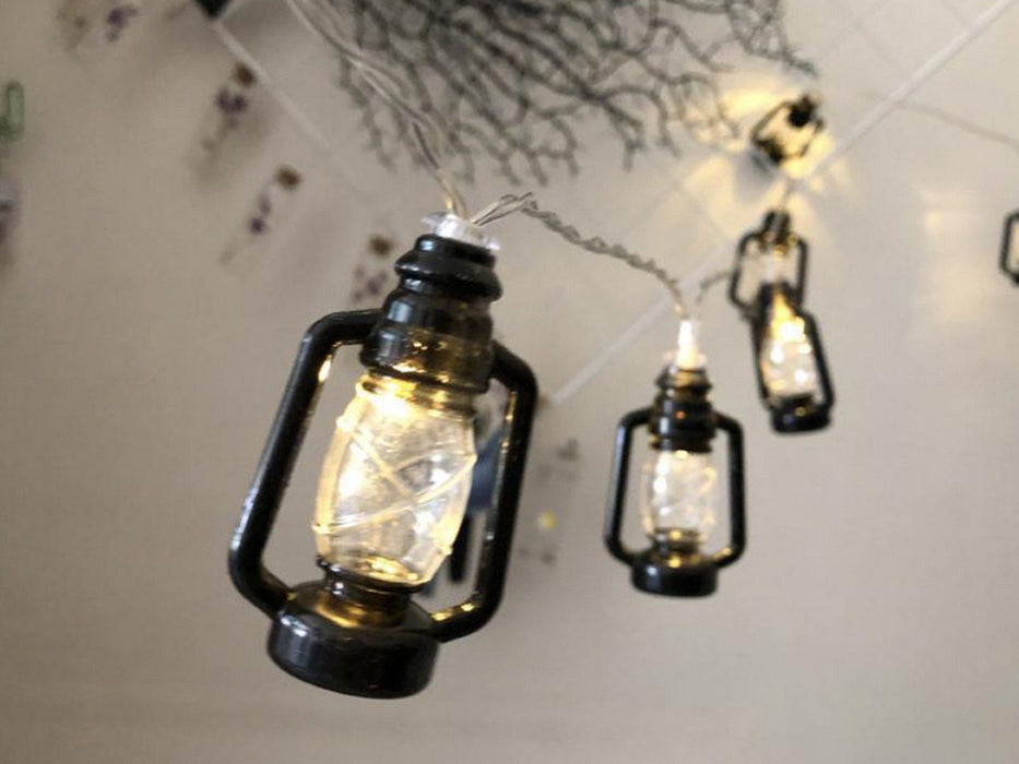 Retro Oil Lamp String Lights