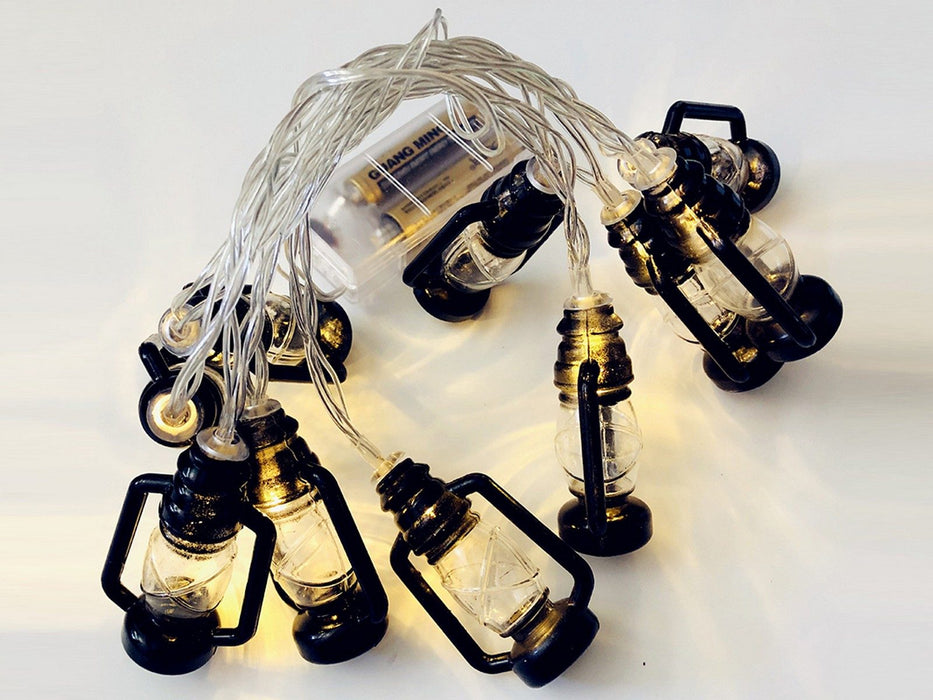 Retro Oil Lamp String Lights