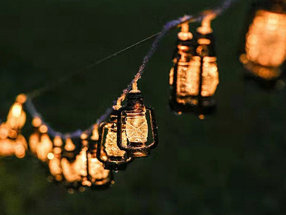 Retro Oil Lamp String Lights