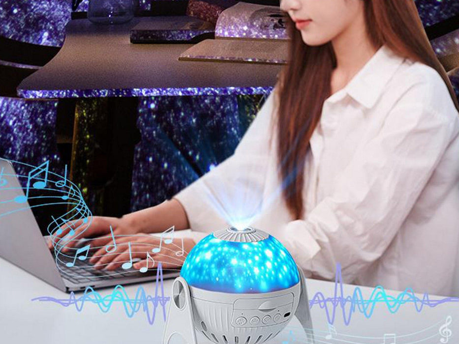 Galaxy Star Projector Night Light with 13 Discs