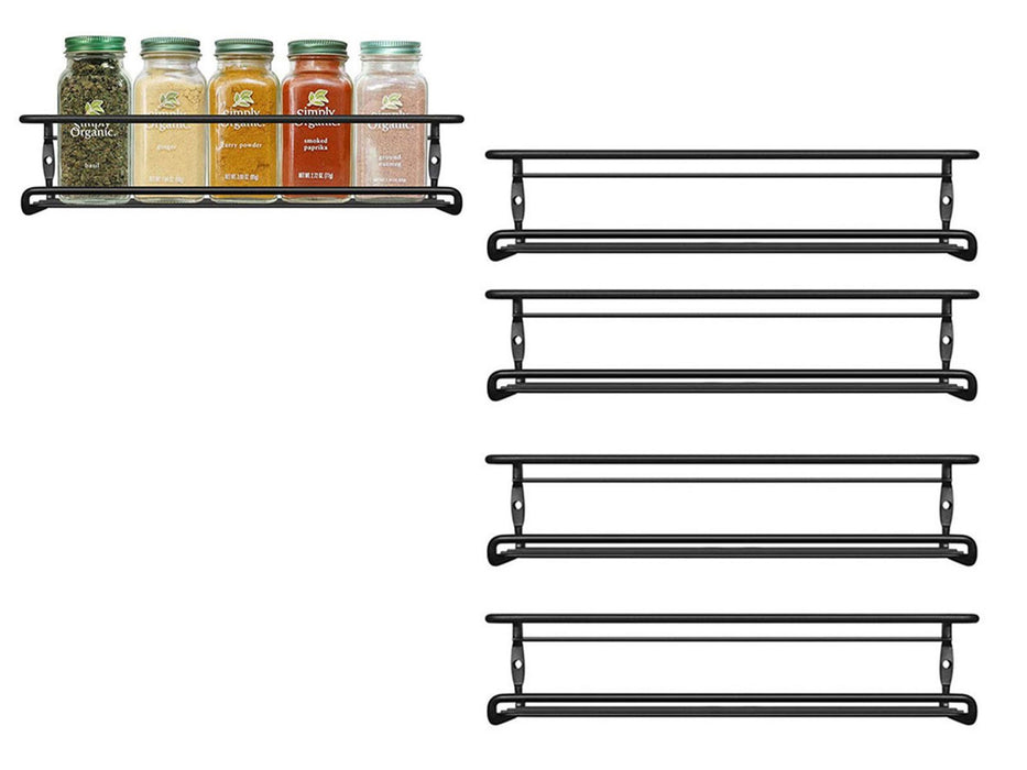 Wall Mounted Kitchen Spice Racks Organizers