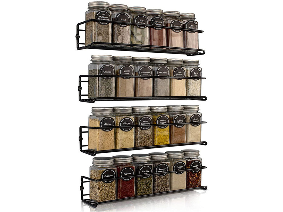 Wall Mounted Kitchen Spice Racks Organizers