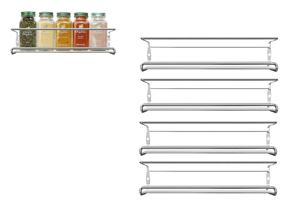 Wall Mounted Kitchen Spice Racks Organizers