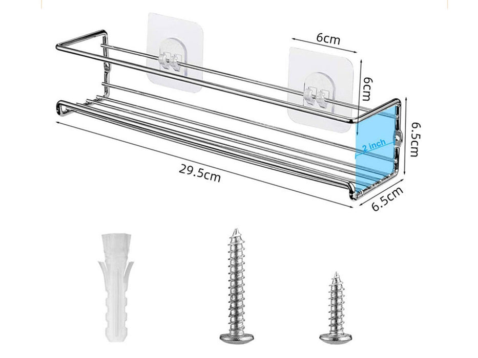 Wall Mounted Kitchen Spice Racks Organizers