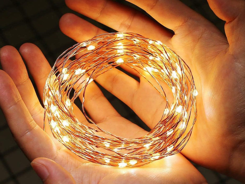 20m USB Powered Copper Wire Lights