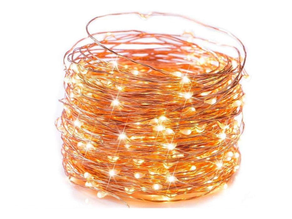 20m USB Powered Copper Wire Lights