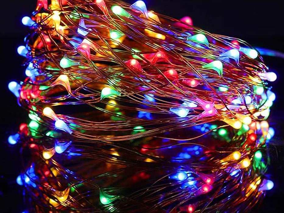 20m USB Powered Copper Wire Lights