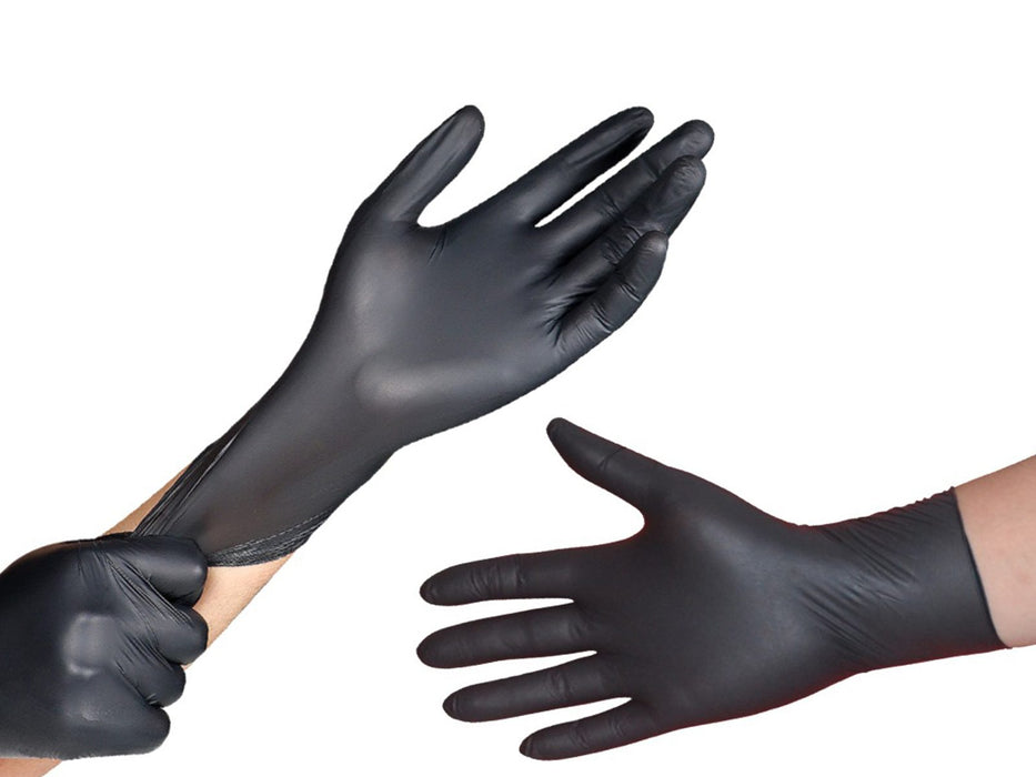 Disposable Food Safe Gloves Black