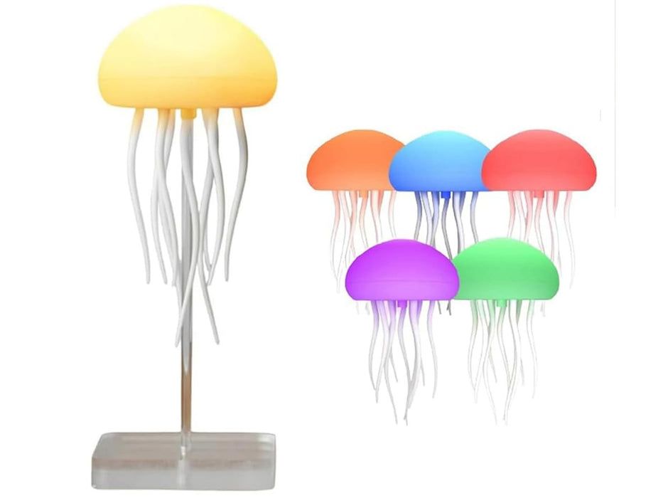 Voice-Controlled Rechargeable Jellyfish Lamp