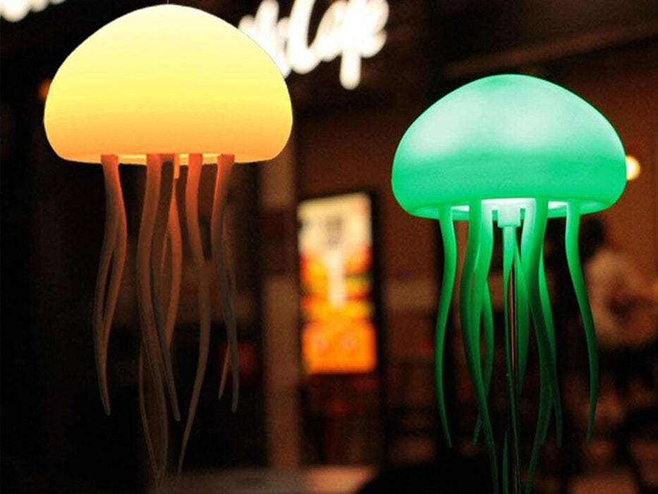 Voice-Controlled Rechargeable Jellyfish Lamp