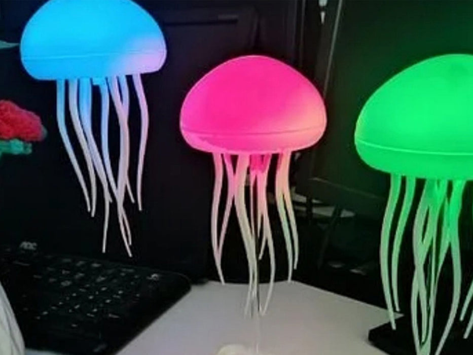 Voice-Controlled Rechargeable Jellyfish Lamp