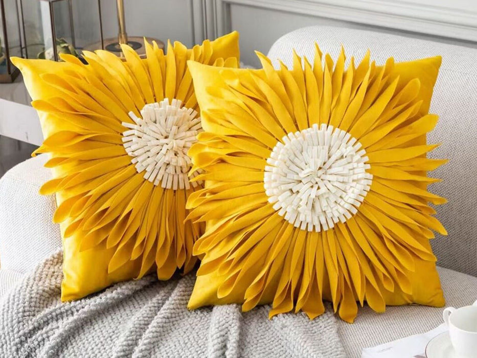 3D Flower Cushion Cases