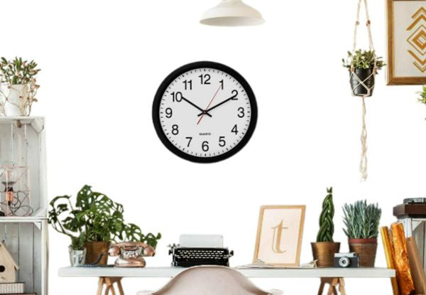 10-inch Modern Wall Clock