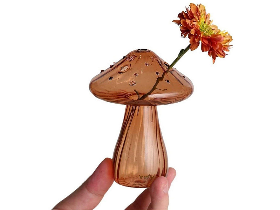 Mushroom Shape Aromatherapy Glass Vase