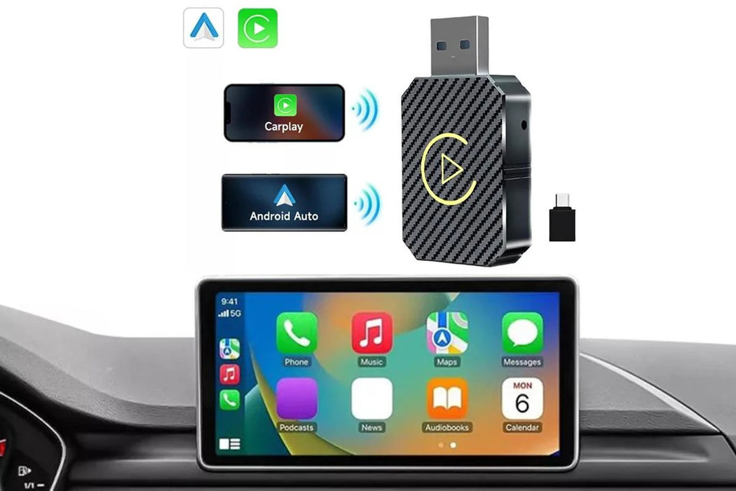 Wireless Apple CarPlay & Android Auto Adapter