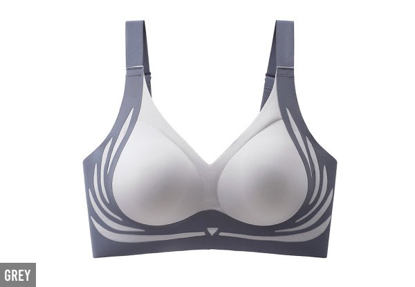 Wireless Anti-Sagging Push-Up Bra