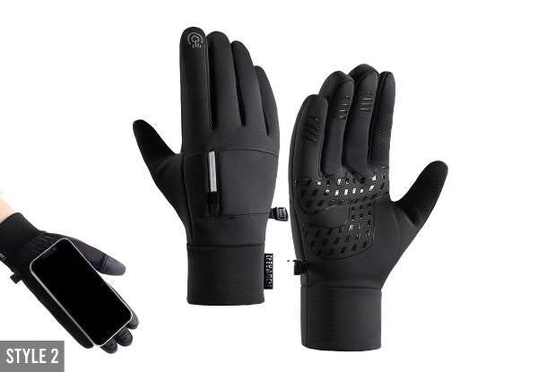 Winter Touchscreen Cycling Gloves