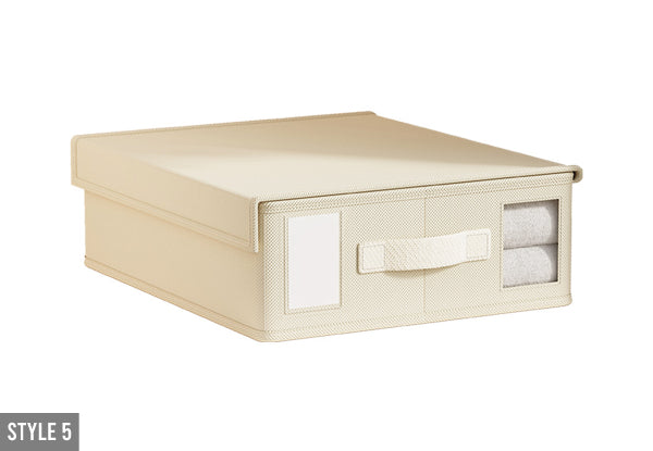 Foldable Bedding Sheet Storage Box