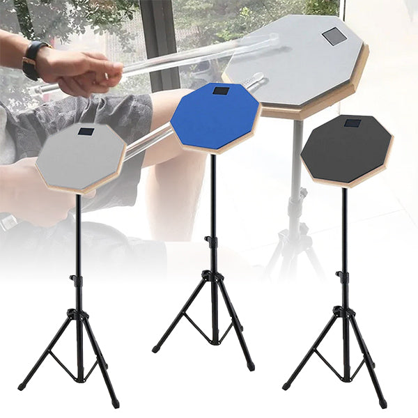 Drum Practice Pad with Stand