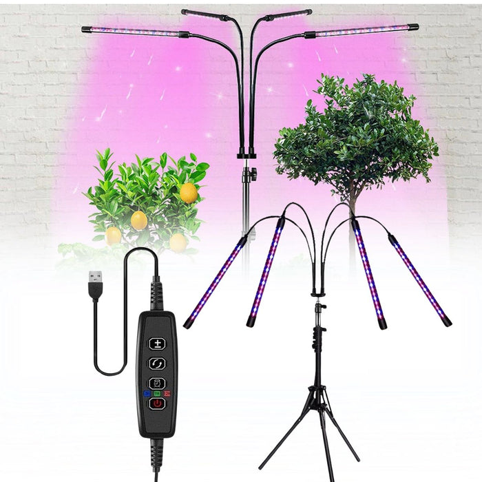 LED Grow Light with Adjustable Tripod Stand