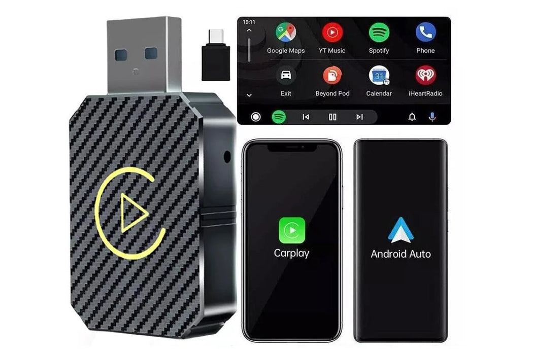 Wireless Apple CarPlay & Android Auto Adapter