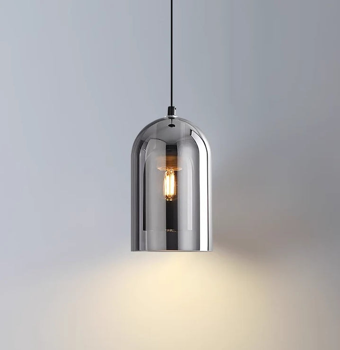 Glass Mirror Pendant Hanging Light